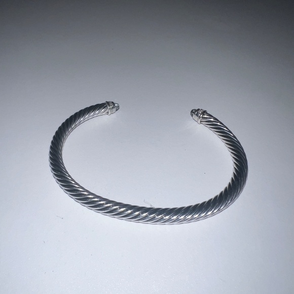 David yurman Cable Classics Bracelet in Sterling Silver with Prasiolite and Pavé - Picture 5 of 5